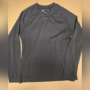 Figs Black Long Sleeve Top